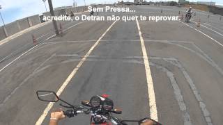 Aulas Praticas de Moto DetranDF [upl. by Gahan]