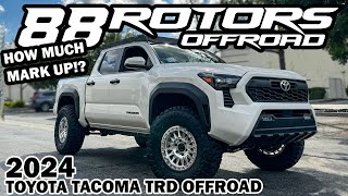 2024 Toyota Tacoma TRD Offroad Lift Beadlock Wheels 35quot Tires amp Prinsu Pro Rack [upl. by Sandell]