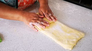 Rough Puff Pastry Step by step instructions [upl. by Clayson965]