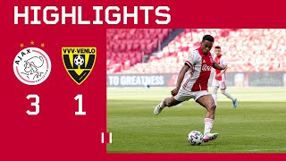 Highlights  Ajax  VVVVenlo  Eredivisie [upl. by Launamme]