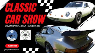 YORKSHIRE CLASSIC CAR SHOW 2024 RAVENSKNOWLE HUDDERSFIELD 4K DJI DRONE LUMIX S5IIx [upl. by Nagam790]