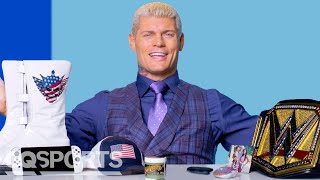 10 Things WWE Superstar Cody Rhodes Can’t Live Without  10 Essentials [upl. by Atiroc]