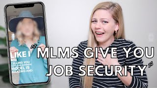 MLM TOP FAILS 42  Monat rep tells her upline shes quitting and shows us what happens ANTIMLM [upl. by Uhsoj]