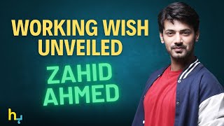 Zahid Ahmed Also Wished To Work With Sajal Ali  Hungama Express [upl. by Aicelav]