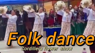 Folk danceCordillera flower show festival Momshee TV blog [upl. by Ermine]