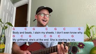 Guitar Lesson for Beginners  Blister in the Sun  Violent Femmes  Easy Guitar Tutorial [upl. by Yrral934]