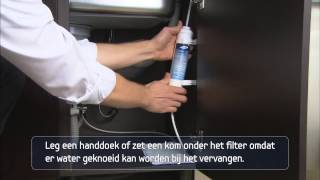 Hoe vervang ik het externe waterfilter van de Samsung sidebyside koelkasten [upl. by Leake224]