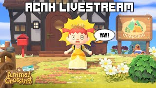 ACNH  LIVE STREAM  DECORATING FOR SPOOKY SEASON [upl. by Connelley788]