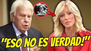 Felipe González ESTALLA y CIERRA LA BOCA a Susanna Griso “NO ES SERIO” [upl. by Aseek]