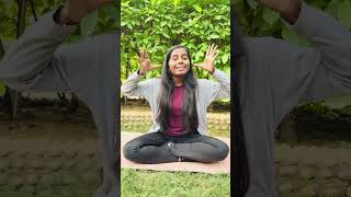 How to do pranayama easy technique for a beginner yoga yogposture yogaworkout bestyogateacher [upl. by Nylorak]