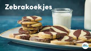 Koekjes bakken zebrakoekjes  Allerhande [upl. by Enillebyam115]