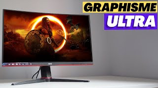 Lécran Gaming Incurvé Parfait amp Performant  AOC C32G2ze  Avis 2024 [upl. by Laundes653]