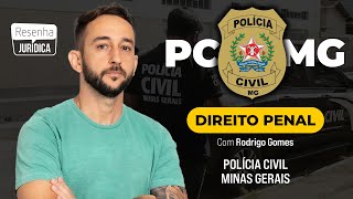 DIREITO PENAL  Parte Geral  PCMG Polícia Civil de MINAS GERAIS [upl. by Rai]