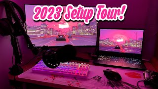 2023 Gaming Setup Tour [upl. by Kamaria739]