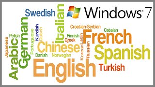 How to Change Language on Windows 7 any edition [upl. by Merle529]