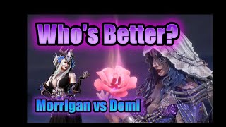 Demi vs Morrigan  Watcher of Realms [upl. by Eleonora]