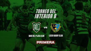 Mar del Plata Club vs Liceo Rugby Club M [upl. by Uohk]