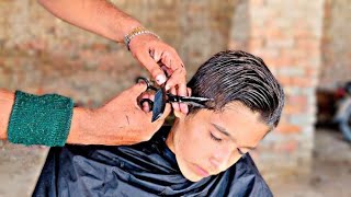 ASMR Fast ✂️ Haircut With Talent Barber Very Relaxing Haircut [upl. by Varney9]