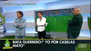 El Chiringuito de Jugones  Rafa Guerrero y Ramos Marcos enfrentados por Casillas [upl. by Sevy]