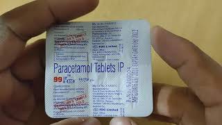 Paracetamol Tablet IP 650 mg Unique Medicine [upl. by Arakaj]