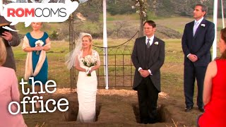 Dwight And Angelas Wedding Finale  The Office  RomComs [upl. by Asilrac]