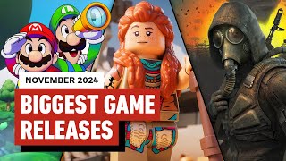 The Biggest Game Releases of November 2024 [upl. by Dunc]