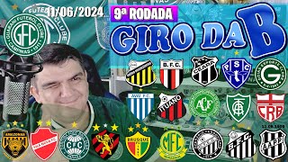 Giro da B Brasileiro Série B 11062024 [upl. by Rimidalg]