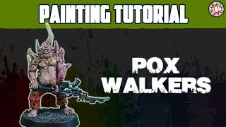 Contrast Painting Tutorial Poxwalkers  Infected [upl. by Deenya181]