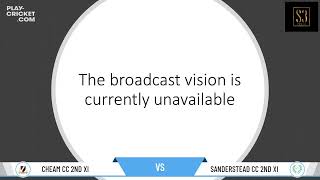 Cheam CC 2nd XI v Sanderstead CC 2nd XI [upl. by Buxton]