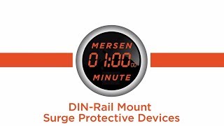 Mersen Minute DINrail mount surge protective devices [upl. by Boys]