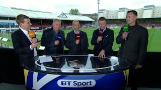 Steven Gerrard announced as Rangers boss McCoist Sutton Craigan and Rae discuss [upl. by Ayvid28]