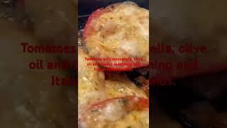 Baked Italian tomatoes recipes italianrecipes cooking food cheese [upl. by Gwenore]