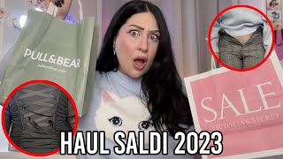 HAUL SALDI vestiti indossati 🛍 Zara Bershka Stradivarius Pull amp Bear [upl. by Kyriako]