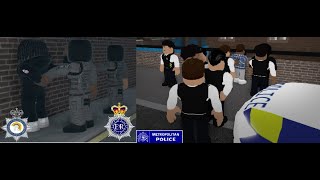 South London 2  CTSFO Raids and Police Chases Roblox [upl. by Yardna59]