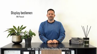 Display bedienen â€“ Schulthess FAQ Tipp [upl. by Alauqahs]