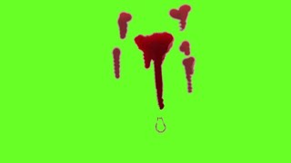 Blood splatter l green screen video free to use ll green screen top 7 blood effects animation HD l [upl. by Hgielsa154]