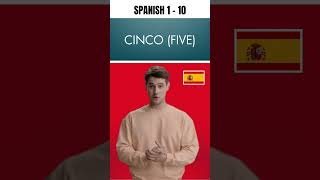 Spanish 1  10  Learn Spanish Numbers 110 in Minutes 🇪🇸🔢 [upl. by Rudd]