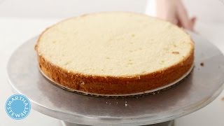 How to Split and Level a Cake Layer with Martha Stewart [upl. by Brooks]