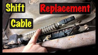 1995  2000 GM OBS Truck Automatic Transmission Shift Cable Replacement Adjustment Chevrolet amp GMC [upl. by Yrro]