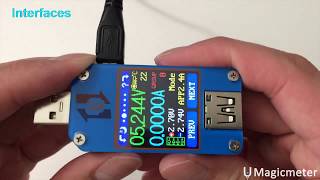 RD UM25C USB Meter Tester the Upgraded Version of UM24C [upl. by Padriac]