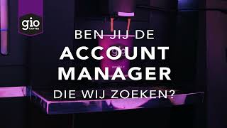 Gio Coffee zoekt collegas Accountmanager [upl. by Vallie]