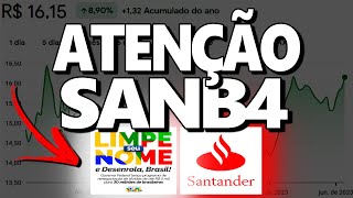 SANB4 LUCRO DIVIDENDOS E RENEGOCIAÇÃO DE DÍVIDA HORA DE INVESTIR EM SANTANDER [upl. by Auahsoj]