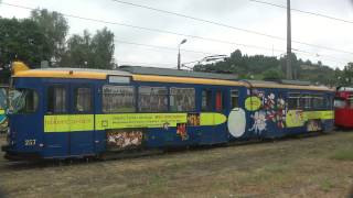 Tramwaje Gorzów Wielkopolski Zajezdnia [upl. by Leahcimnaes]