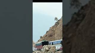 Landslide Caught on Camera on the way to Shimla 26 Aug 2022 [upl. by Naasar]