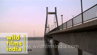 Naini Bridge Allahabad [upl. by Pittman]