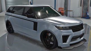 Baller ST Customization Range Rover SVR  GTA 5 Online DLC Vehicle Customization [upl. by Arbmik]