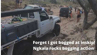 FRASER ISLAND NGKALA ROCKS BOGGINGS  4WD ACTION [upl. by Evin95]