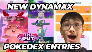 Dynamax Pokémon Debuts Pokedex entries Finishing quotTo The Max Researchquot [upl. by Balfore817]