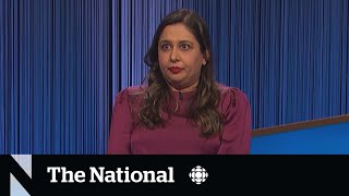 TheMoment a Jeopardy contestant hit the Canadian category jackpot [upl. by Bart772]