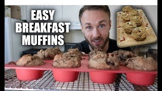 PowerFULL Breakfast Muffins Vegan GlutenFree amp AMAZING [upl. by Alial261]